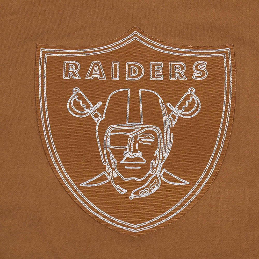 Maxx Crosby Las Vegas Raiders Pro Standard Pullover Crewneck Sweatshirt - Brown Pullover