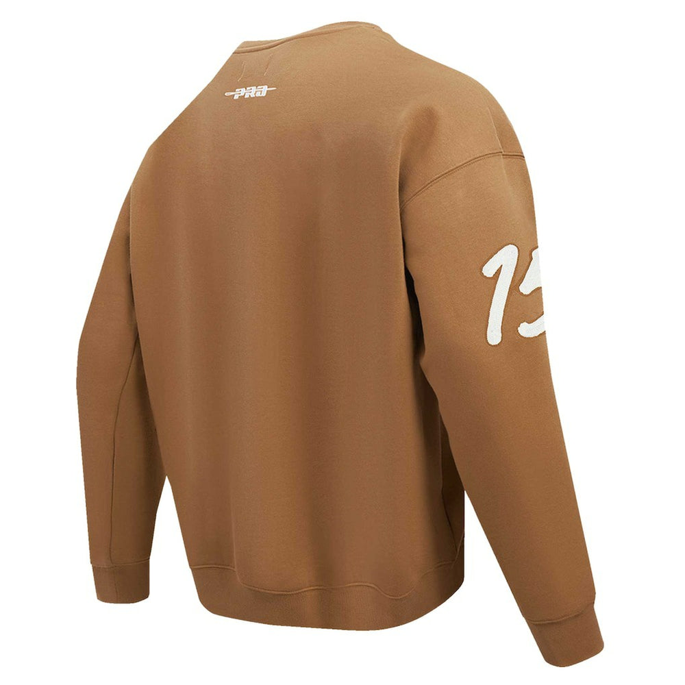 Patrick Mahomes Kansas City Chiefs Pro Standard Pullover Crewneck Sweatshirt - Brown Pullover