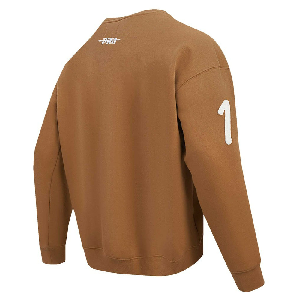 Jalen Hurts Philadelphia Eagles Pro Standard Pullover Crewneck Sweatshirt - Brown Pullover