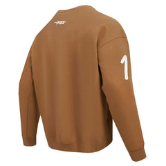 Jalen Hurts Philadelphia Eagles Pro Standard Pullover Crewneck Sweatshirt - Brown Pullover
