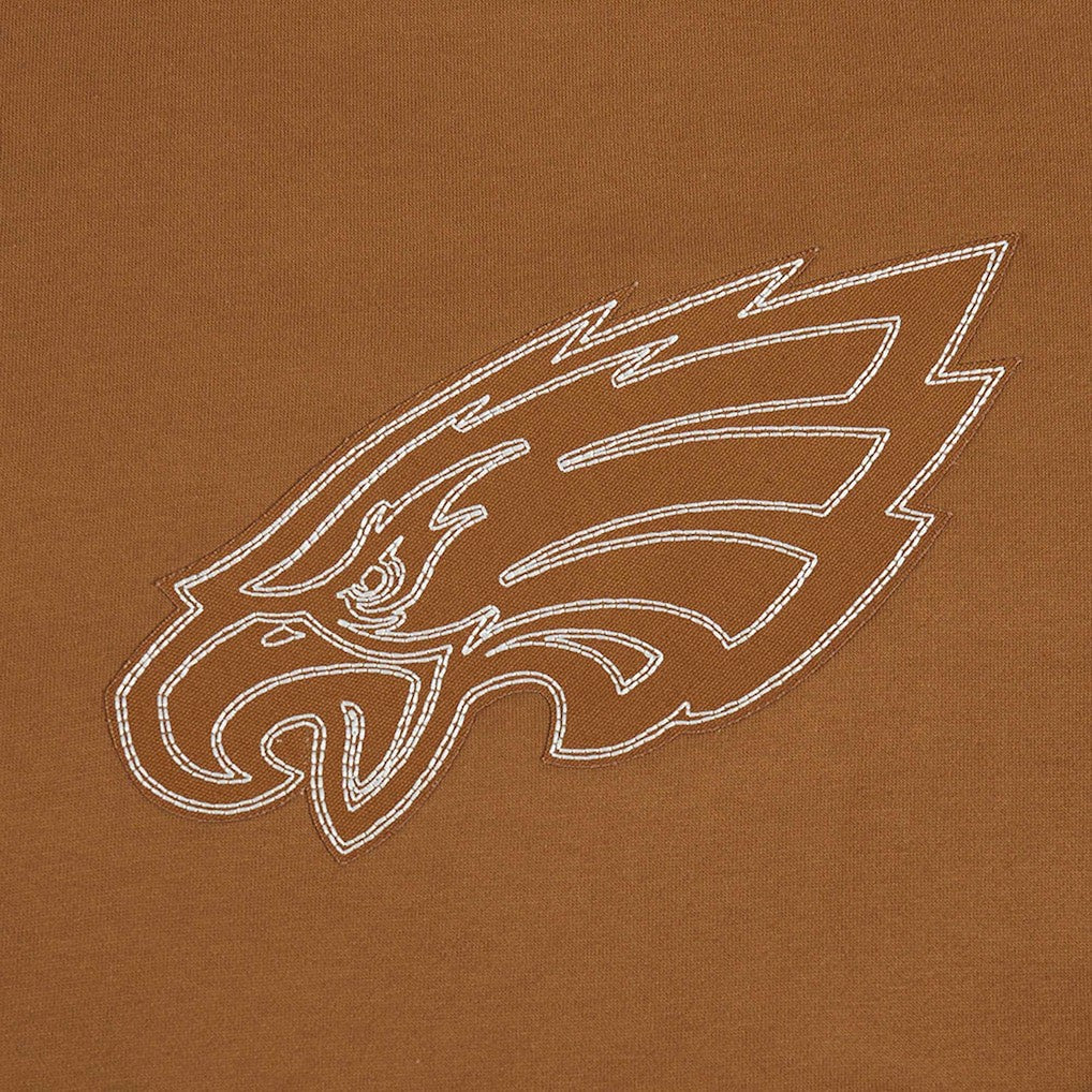 Jalen Hurts Philadelphia Eagles Pro Standard Pullover Crewneck Sweatshirt - Brown Pullover