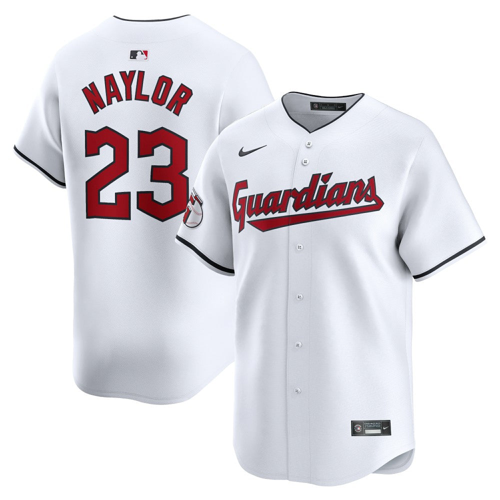 Bo Naylor Cleveland Guardians Nike Home Limited Player Jersey - White Jerseys