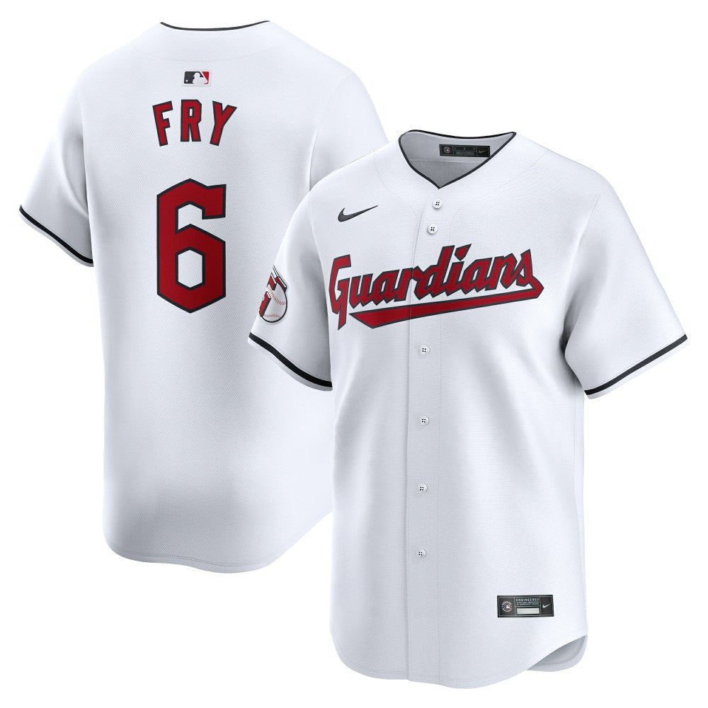 David Fry Cleveland Guardians Nike Home Limited Player Jersey - White Jerseys