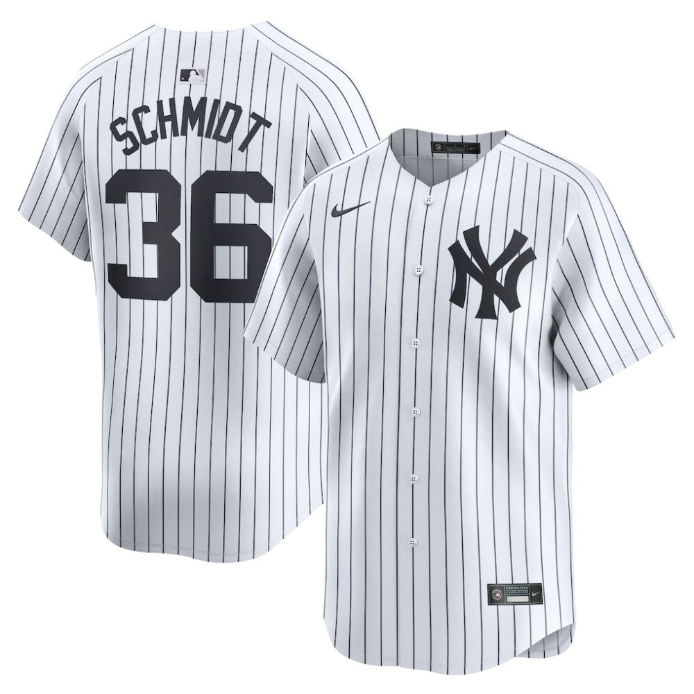 Clarke Schmidt New York Yankees Nike Home Limited Player Jersey - White Jerseys