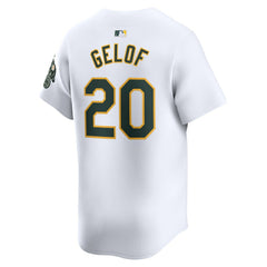 Zack Gelof Athletics Nike Home Limited Player Jersey - White Jerseys
