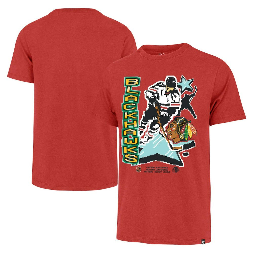 Chicago Blackhawks '47 Lamp Lighter Franklin T-Shirt - Red | US 201177486