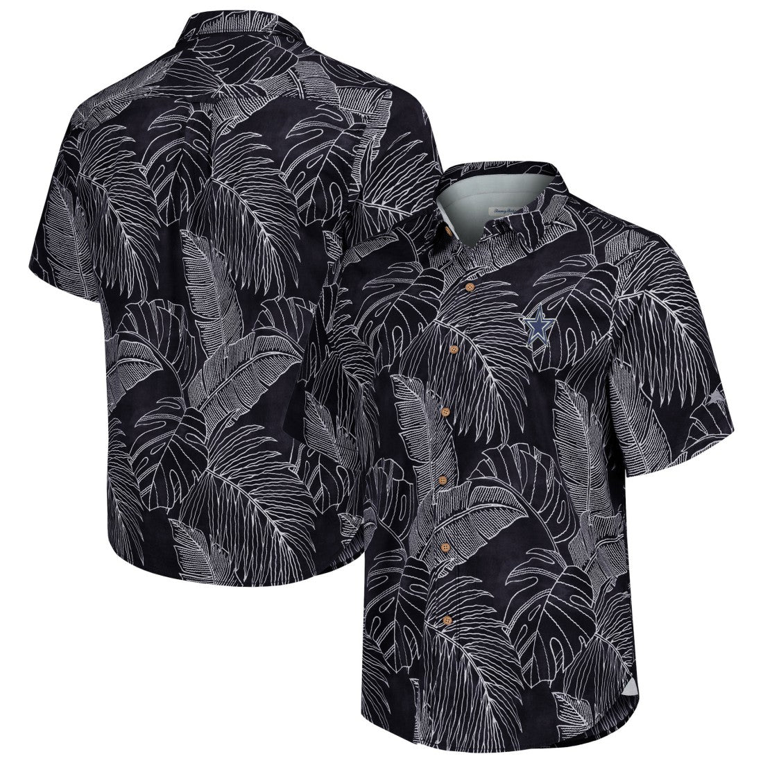 Dallas Cowboys Sport Vine Line Button-Down Shirt - Navy