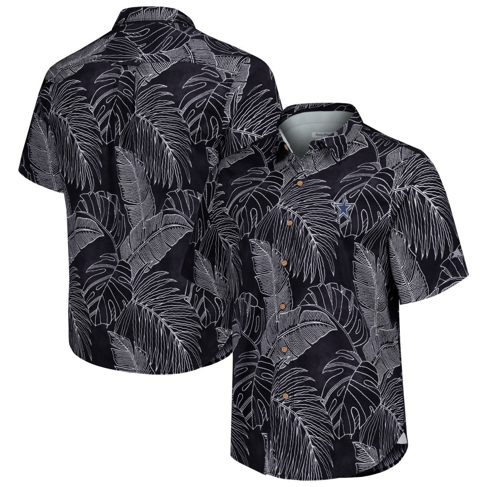 Dallas Cowboys Sport Vine Line Button-Down Shirt - Navy