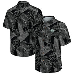New York Jets Sport Vine Line Button-Down Shirt - Black