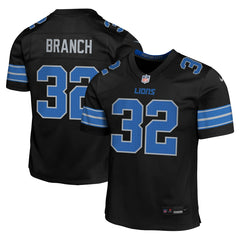 Brian Branch Detroit Lions Youth Game Jersey - Black Jerseys