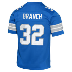 Brian Branch Detroit Lions Youth Game Jersey - Blue Jerseys