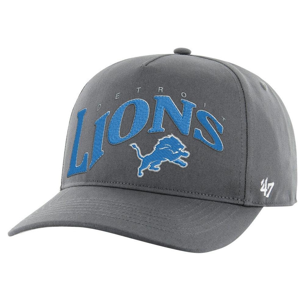 Detroit Lions '47 Wave Hitch Adjustable Hat - Charcoal Hats