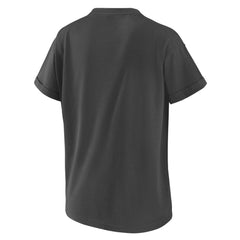 Philadelphia Flyers WEAR by Erin Andrews Women's 2024 NHL Stadium Series Boyfriend T-Shirt - Charcoal | US 201180927