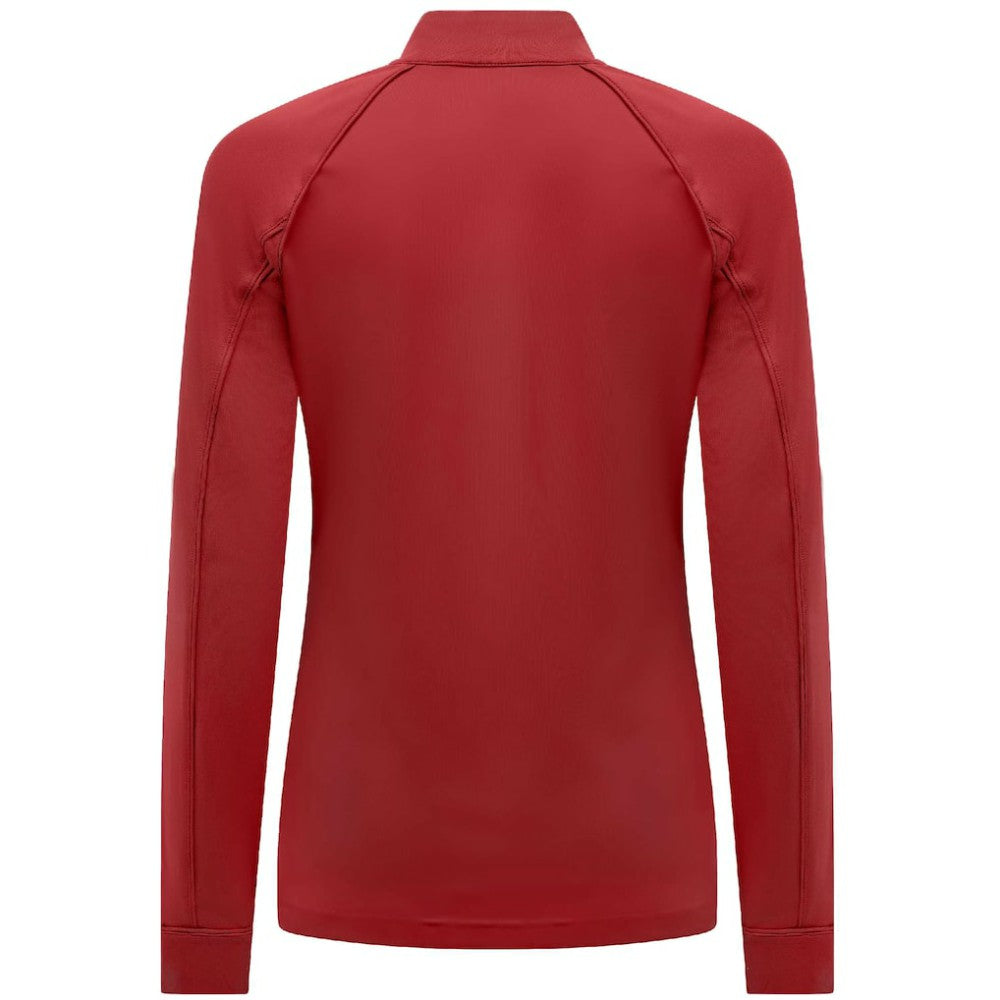 Carolina Hurricanes Levelwear Women's Kinetic Insignia Core Quarter-Zip Pullover Top - Red | US 201183063