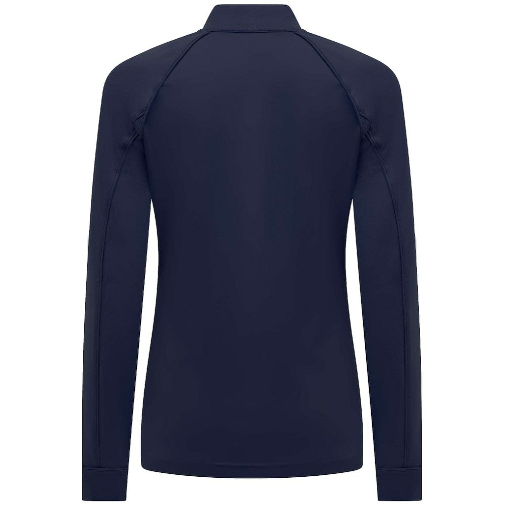 Winnipeg Jets Levelwear Women's Kinetic Insignia Core Quarter-Zip Pullover Top - Navy | US 201183071
