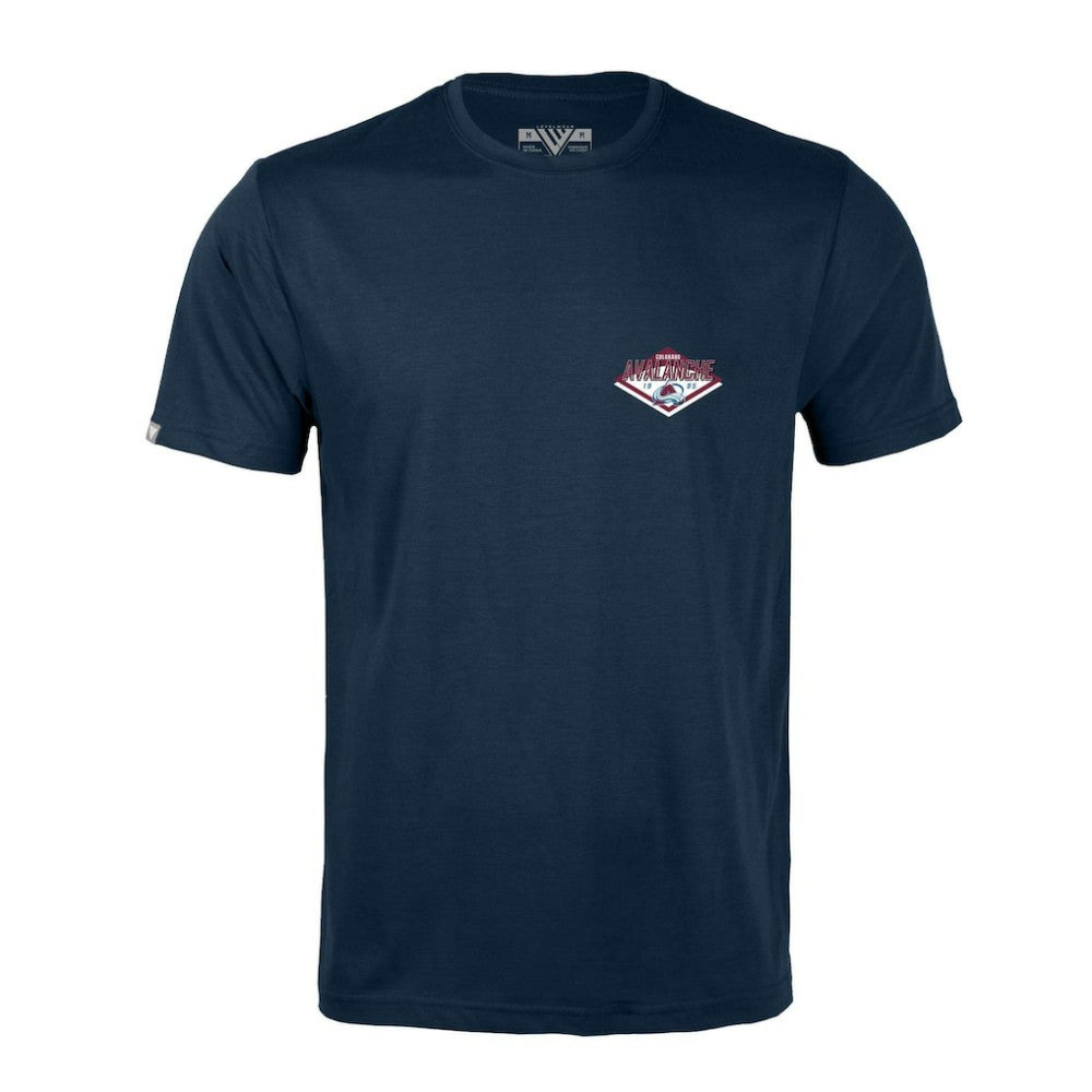 Colorado Avalanche Levelwear Richmond Club Patch 2.0 T-Shirt - Navy | US 201183298