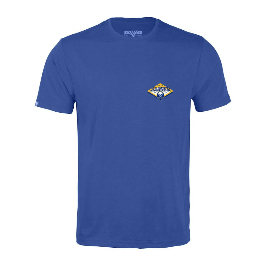 Buffalo Sabres Levelwear Richmond Club Patch 2.0 T-Shirt - Royal | US 201183304