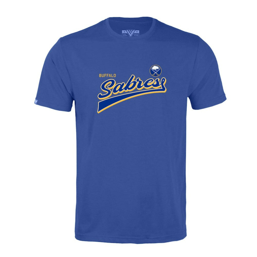 Buffalo Sabres Levelwear Richmond Retro Script T-Shirt - Royal | US 201183333