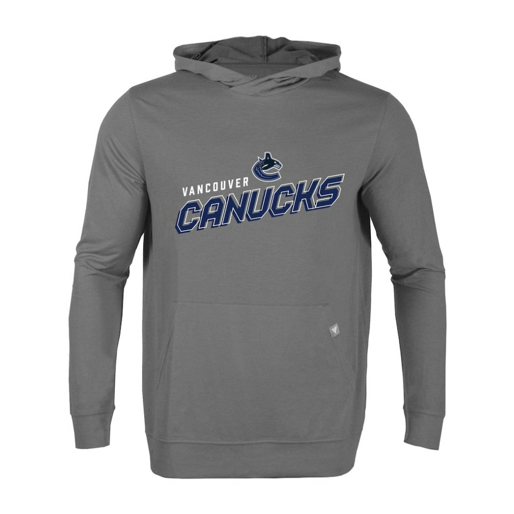 Vancouver Canucks Levelwear Relay Premier 2.0 Pullover Hoodie - Gray | US 201183367