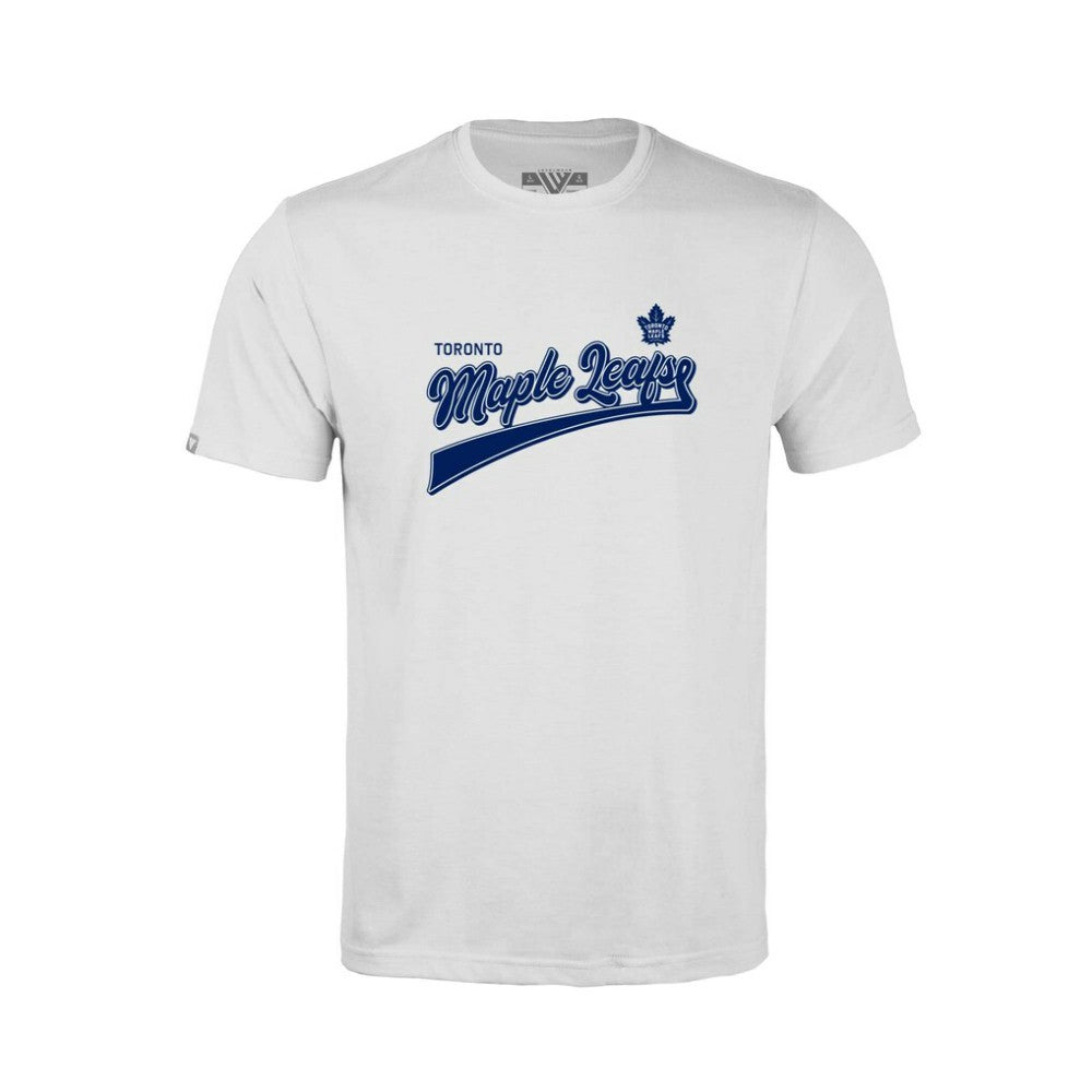 Toronto Maple Leafs Levelwear Youth Little Richmond Retro Script T-Shirt - White | US 201183380