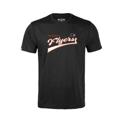 Philadelphia Flyers Levelwear Youth Little Richmond Retro Script T-Shirt - Black | US 201183405