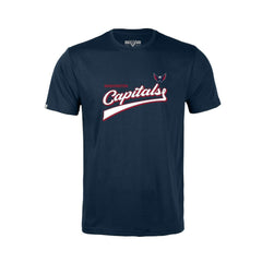 Washington Capitals Levelwear Youth Little Richmond Retro Script T-Shirt - Navy | US 201183424