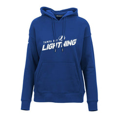 Tampa Bay Lightning Levelwear Women's Adorn Premier 2.0 Fleece Pullover Hoodie - Blue | US 201183480
