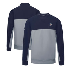 Winnipeg Jets Levelwear Legacy Insignia Core Sweatshirt - Navy/Gray | US 201183646