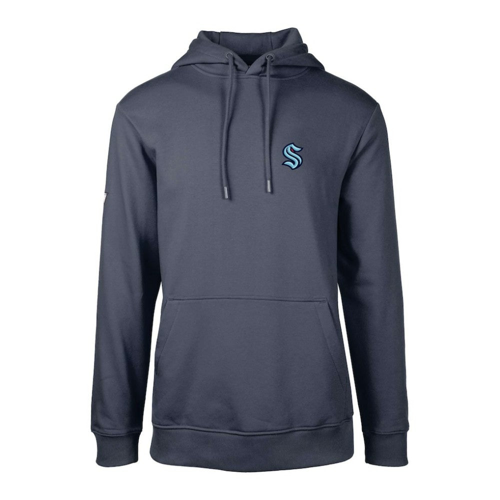 Seattle Kraken Levelwear Podium Insignia Core Pullover Hoodie - Deep Sea Blue | US 201183694