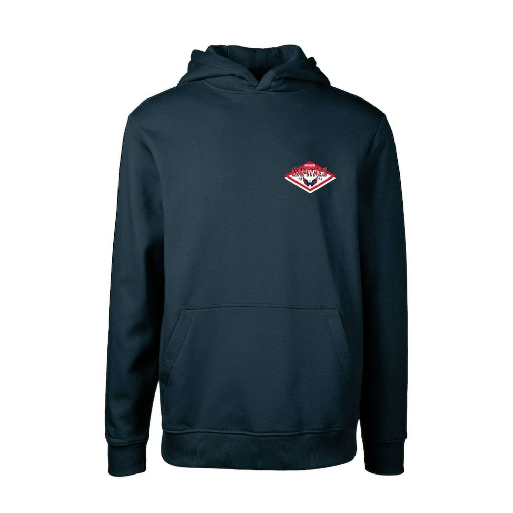 Washington Capitals Levelwear Youth Podium Club Patch 2.0 Fleece Pullover Hoodie - Navy | US 201183738