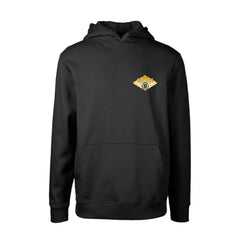 Boston Bruins Levelwear Youth Podium Club Patch 2.0 Fleece Pullover Hoodie - Black | US 201183750