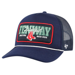 Boston Red Sox '47 Local Patch Foam Front Trucker Adjustable Hat - Navy Hats