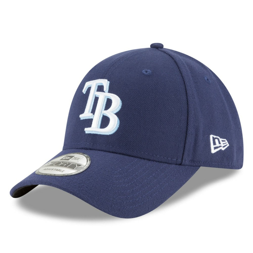 Tampa Bay Rays New Era 2024 MLB World Tour: Dominican Republic Series 9FORTY Adjustable Hat - Navy Hats