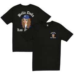 New Era Women's Bella Dona x Los Angeles Dodgers T-Shirt - Black T-shirts