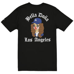 New Era Women's Bella Dona x Los Angeles Dodgers T-Shirt - Black T-shirts