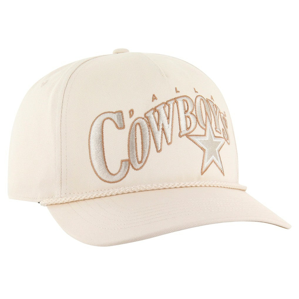 Dallas Cowboys '47 Wave Rope Hitch Adjustable Hat - Natural Hats