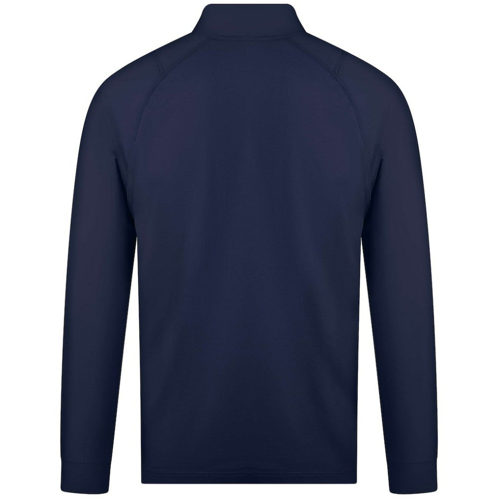 Detroit Tigers Levelwear Theory Insignia Quarter-Zip Pullover - Navy Pullover