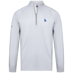 Los Angeles Dodgers Levelwear Theory Insignia Quarter-Zip Pullover - White Pullover