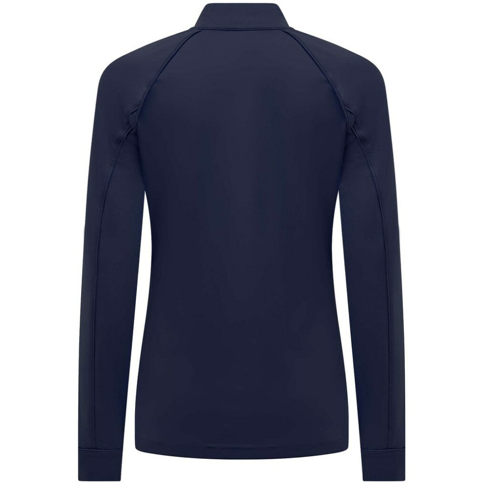 Minnesota Twins Levelwear Women's Kinetic Insignia Quarter-Zip Pullover - Navy Pullover