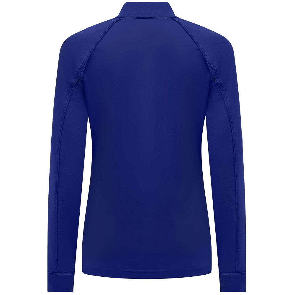 Kansas City Royals Levelwear Women's Kinetic Insignia Quarter-Zip Pullover - Royal Pullover