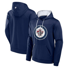 Winnipeg Jets Fanatics Defender Pullover Hoodie - Navy | US 201190085