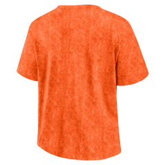 Philadelphia Flyers Fanatics Women's Faded Wash T-Shirt - Orange | US 201190130