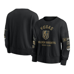 Vegas Golden Knights Fanatics Women's Go Team Pullover Sweatshirt - Black | US 201190246