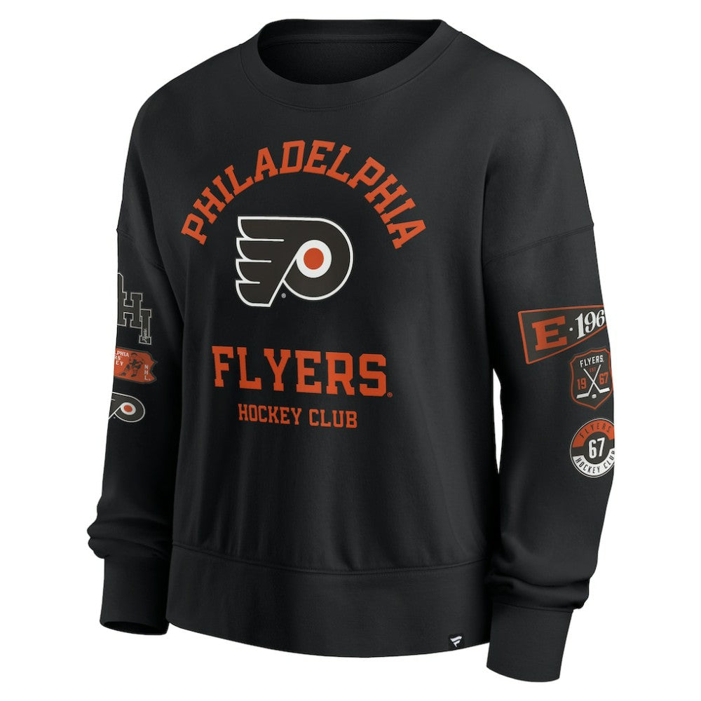 Philadelphia Flyers Fanatics Women's Go Team Pullover Sweatshirt - Black | US 201190248