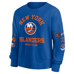 New York Islanders Fanatics Women's Go Team Pullover Sweatshirt - Royal | US 201190249