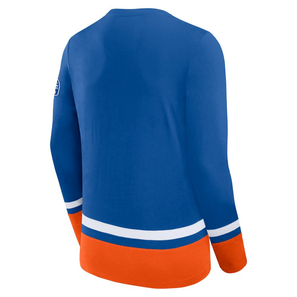 New York Islanders Fanatics High Point Long Sleeve T-Shirt - Royal | US 201190276