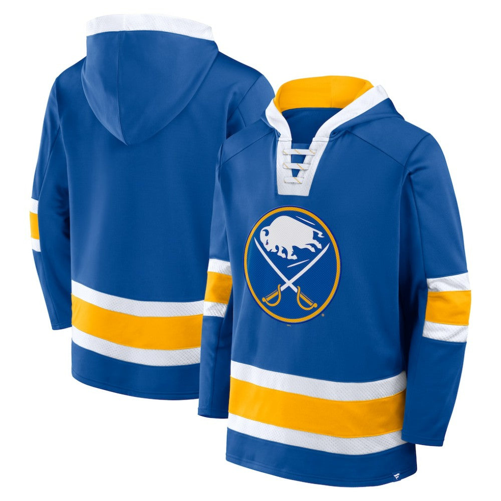 Buffalo Sabres Fanatics Inside Line Fleece Pullover Hoodie- Royal | US 201190735