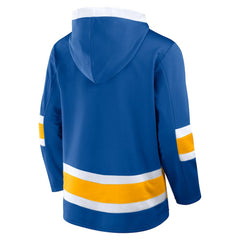 Buffalo Sabres Fanatics Inside Line Fleece Pullover Hoodie- Royal | US 201190735