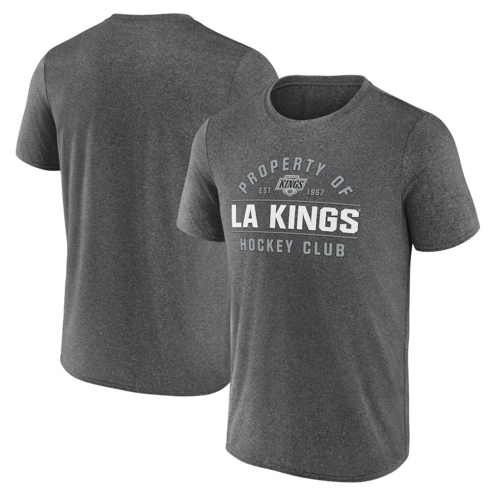 Los Angeles Kings Fanatics Property Of T-Shirt - Heather Charcoal | US 201190984