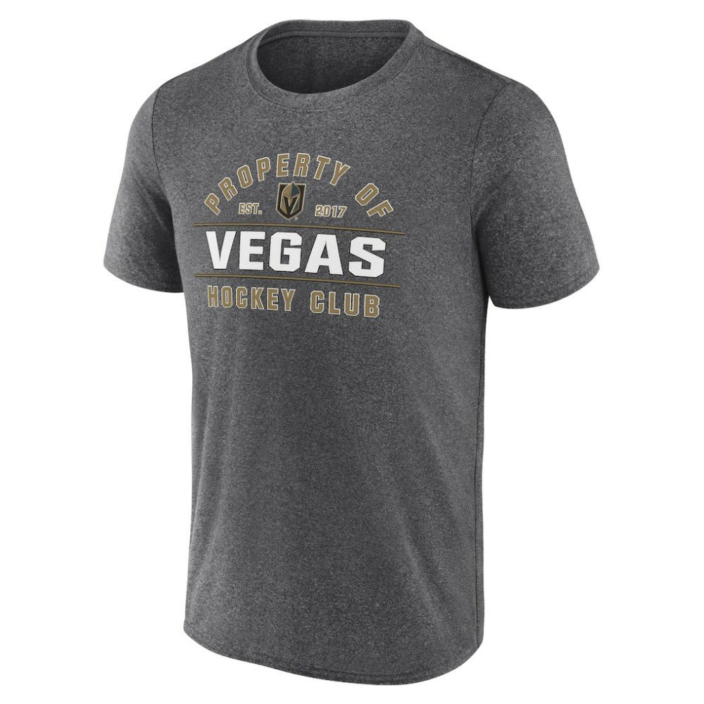Vegas Golden Knights Fanatics Property Of T-Shirt - Heather Charcoal | US 201190992